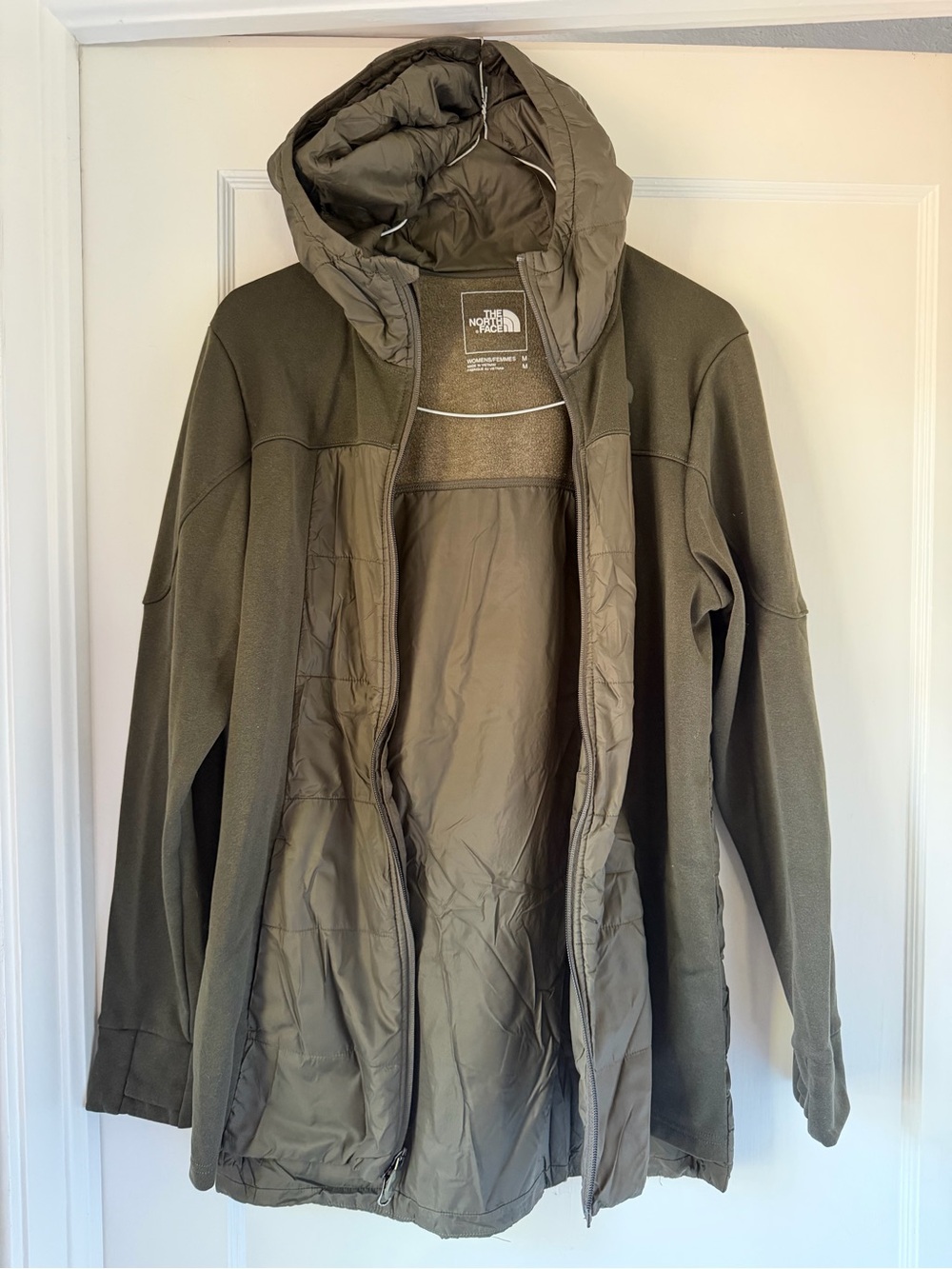The North Face Women's Olive Hooded Puffer Jacket
